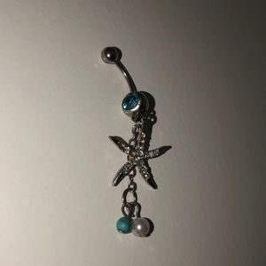 Belly Buttony Piercing (star fish)